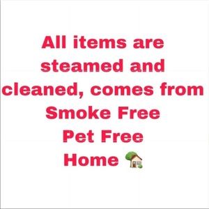 All items are from smoke free and Covid free home